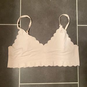 Light Pink Scalloped bralette